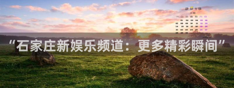 门徒平台注册中心：“石家庄新娱乐频道：更多精彩瞬间”