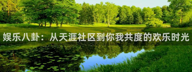 门徒平台登陆：娱乐八卦：从天涯社区到你我共度的欢乐时光