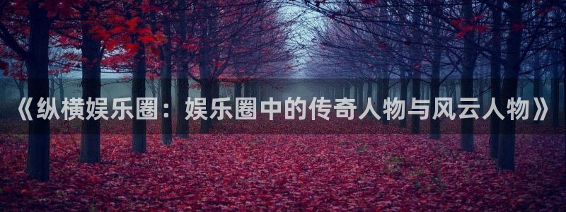 门徒娱乐app官方版下载：《纵横娱乐圈：娱乐圈中的传奇人物与风云人物》